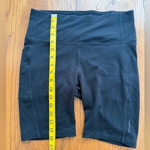 Icebreaker 8” Black High-Waist Bike Shorts